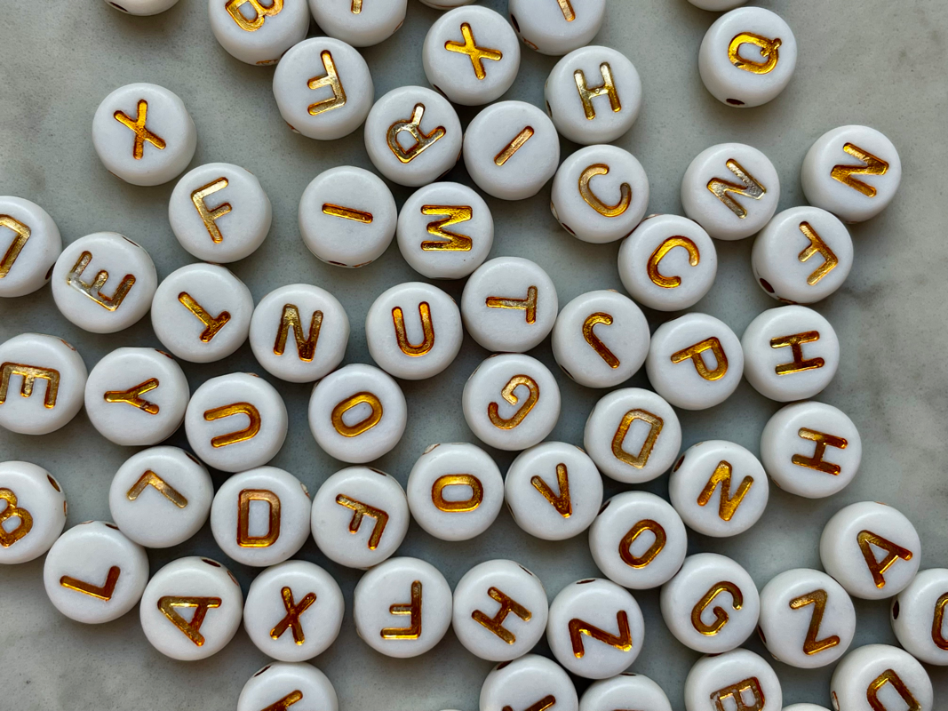 Personalised Alphabet Bracelet