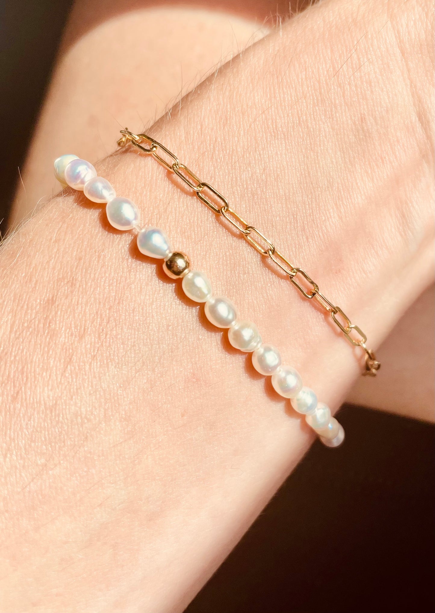 Baby baroque bracelet