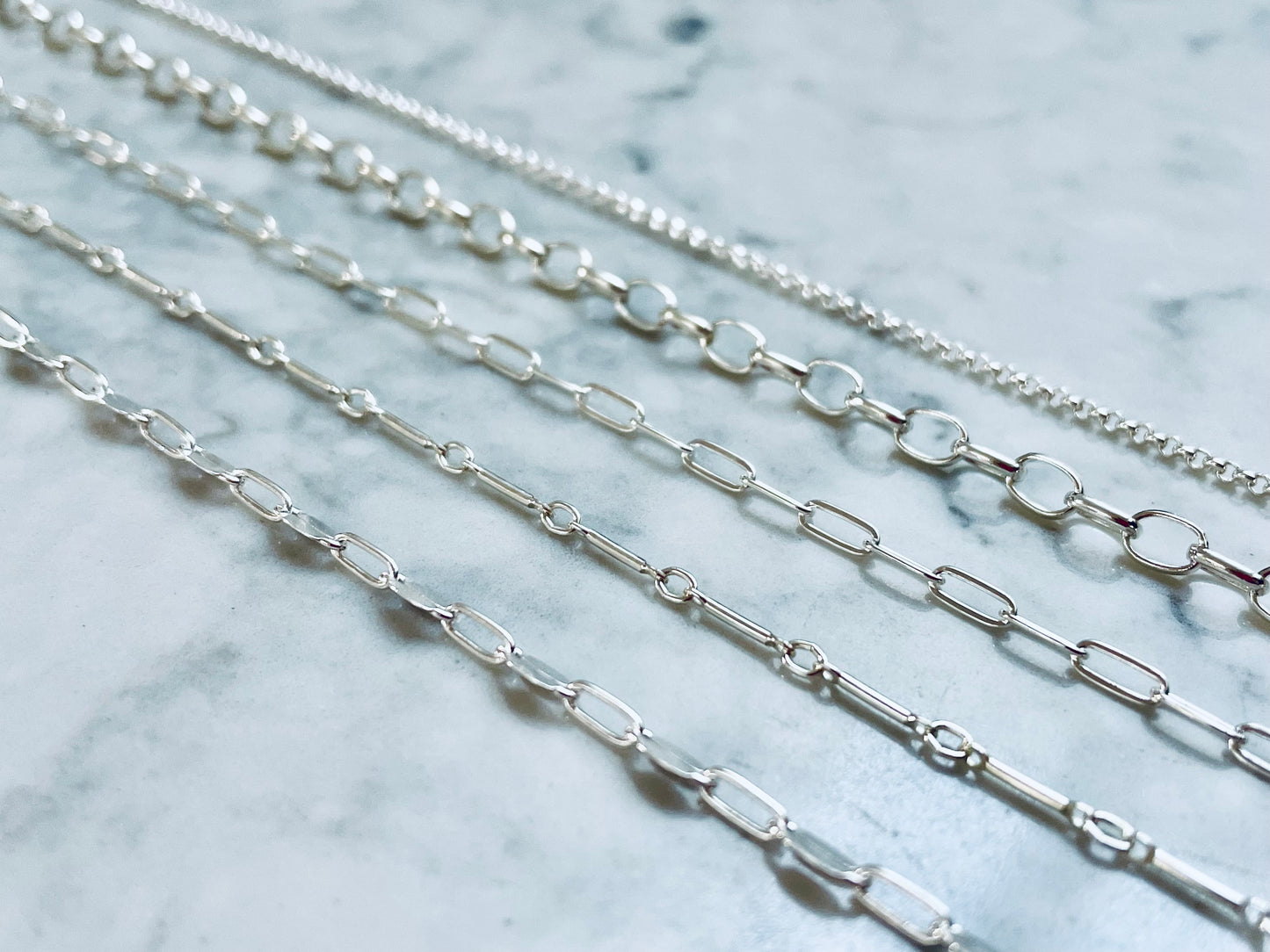 Charmed By TPGCo. Pick Your Chain Sterling Silver