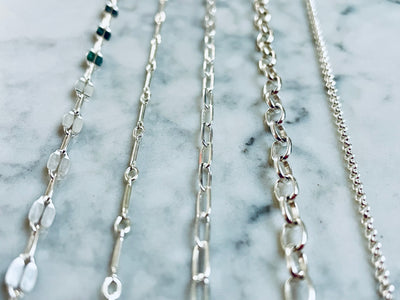 Charmed By TPGCo. Pick Your Chain Sterling Silver