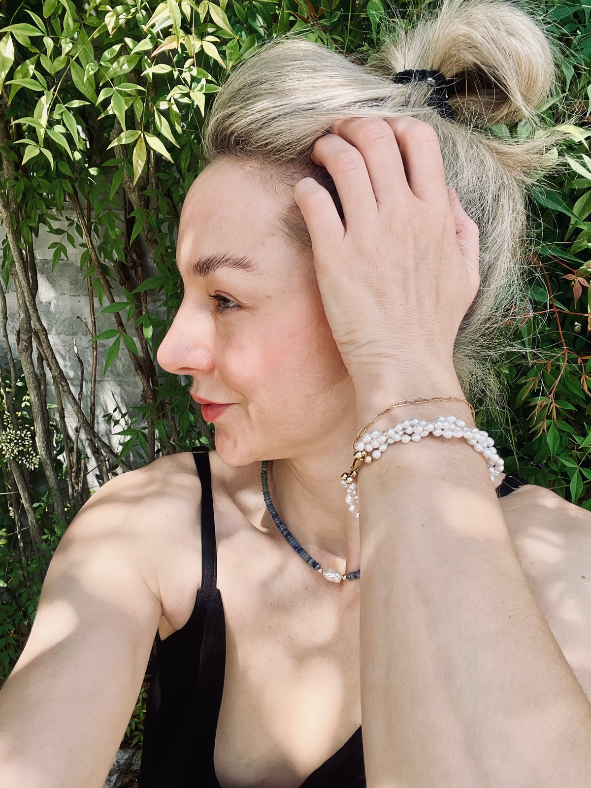 Woven Baby Baroque Bracelet