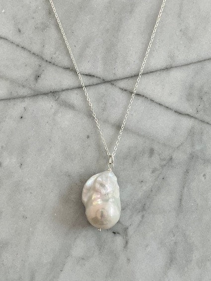 Giant Baroque Pearl Necklace