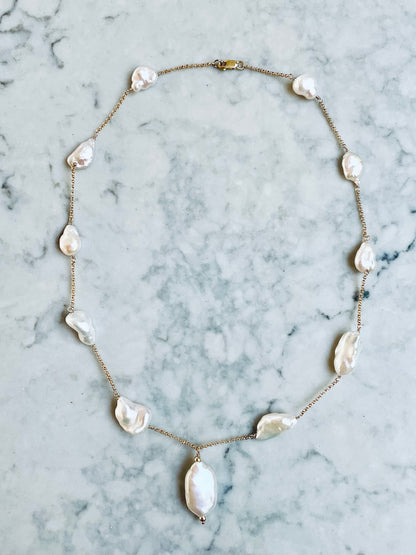 Carefree Keshi Necklace