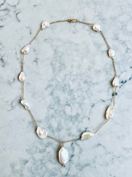 Carefree Keshi Necklace