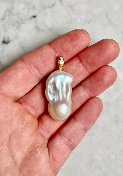 Bespoke Clip on Flameball pendant
