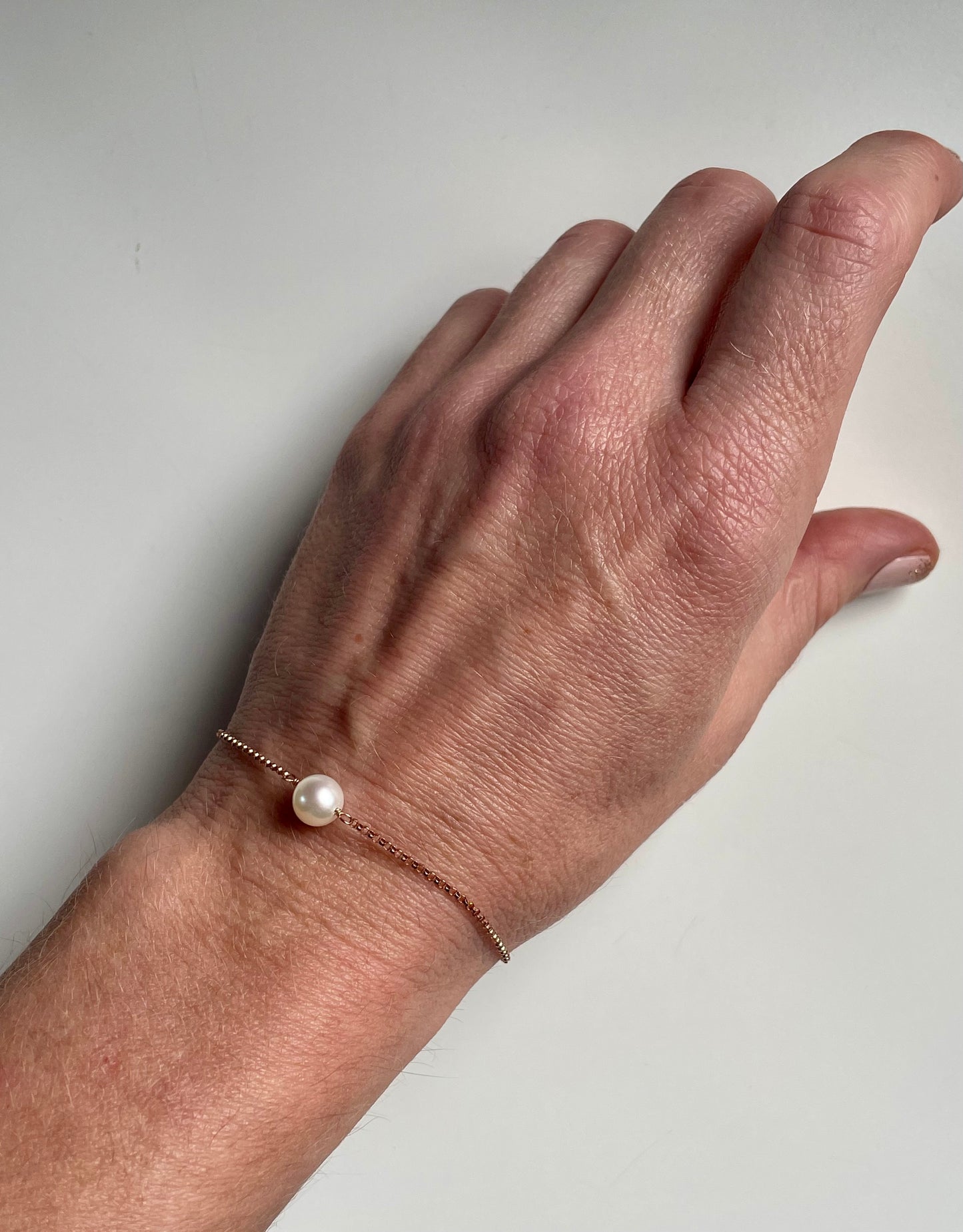 Floating Rose-Gold Bracelet