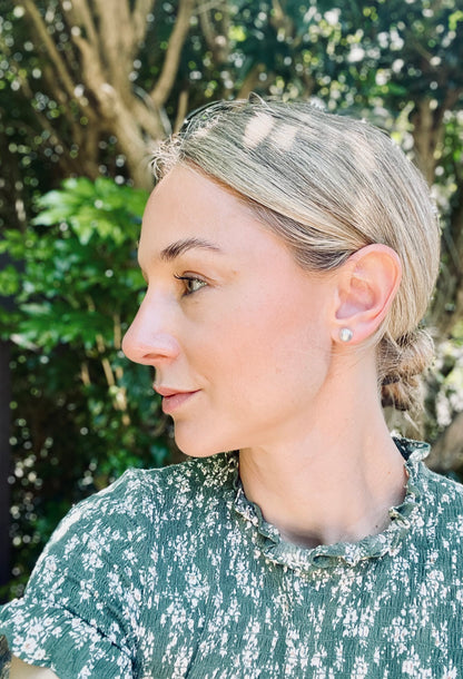 Liquid Silver Studs