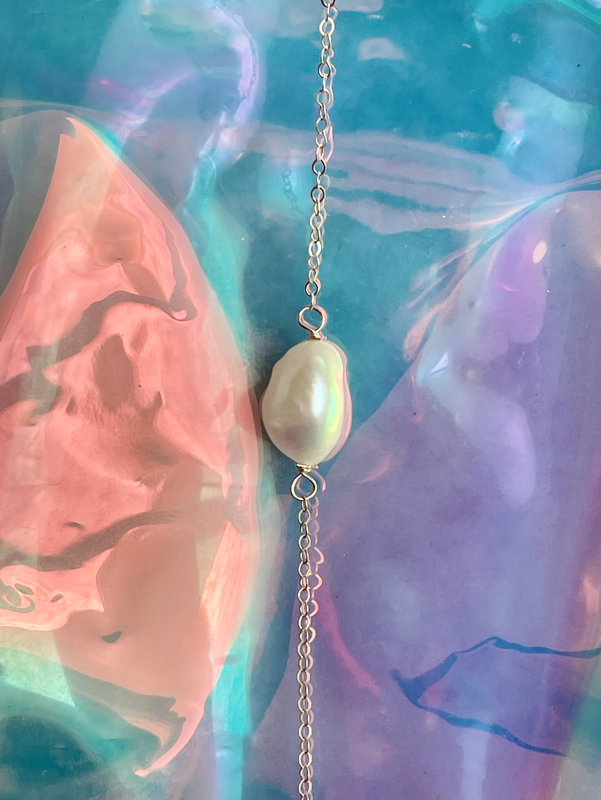 Floating Pearl Anklet or Bracelet