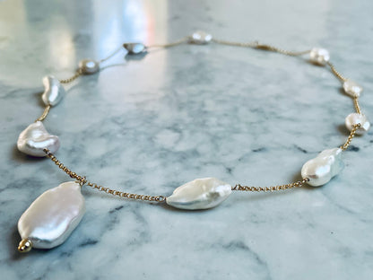 Carefree Keshi Necklace