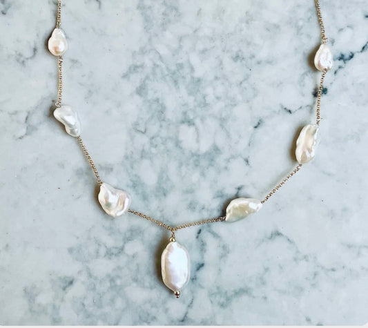 Carefree Keshi Necklace