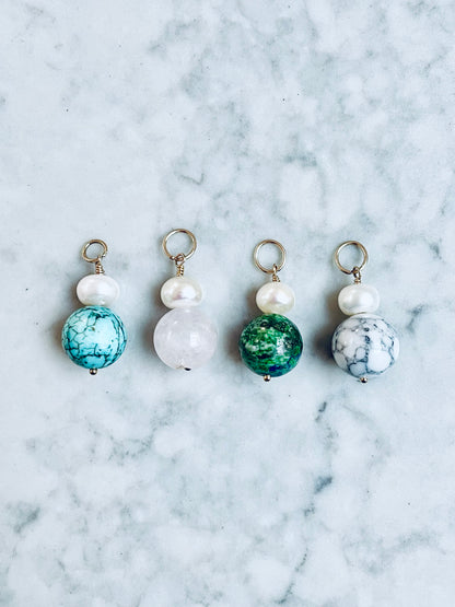 Charmed By TPGCo. Stone Charm