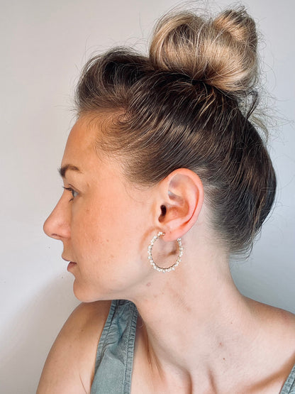 Snow Flake Hoops