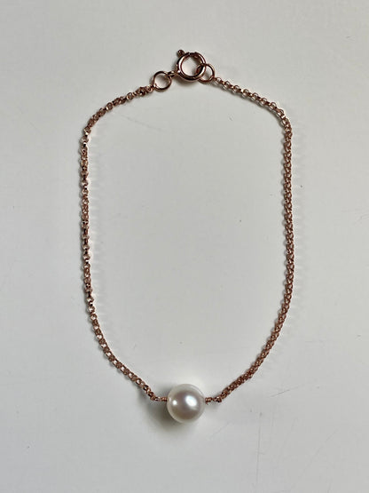 Floating Rose-Gold Bracelet