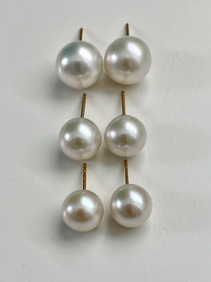 Classic Pearl Studs