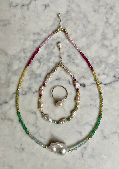 Rainbow Crystal bracelet