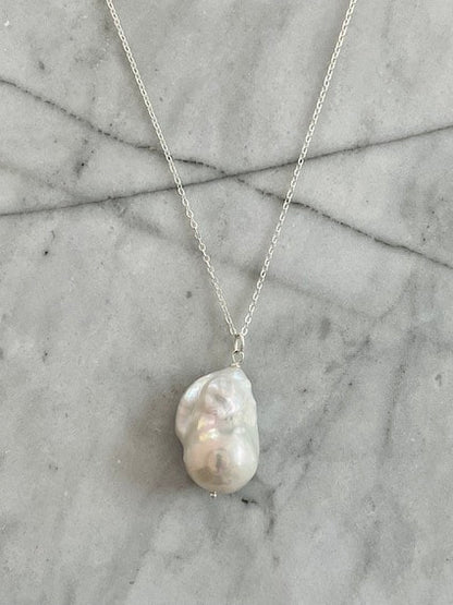 Giant Baroque Pearl Necklace