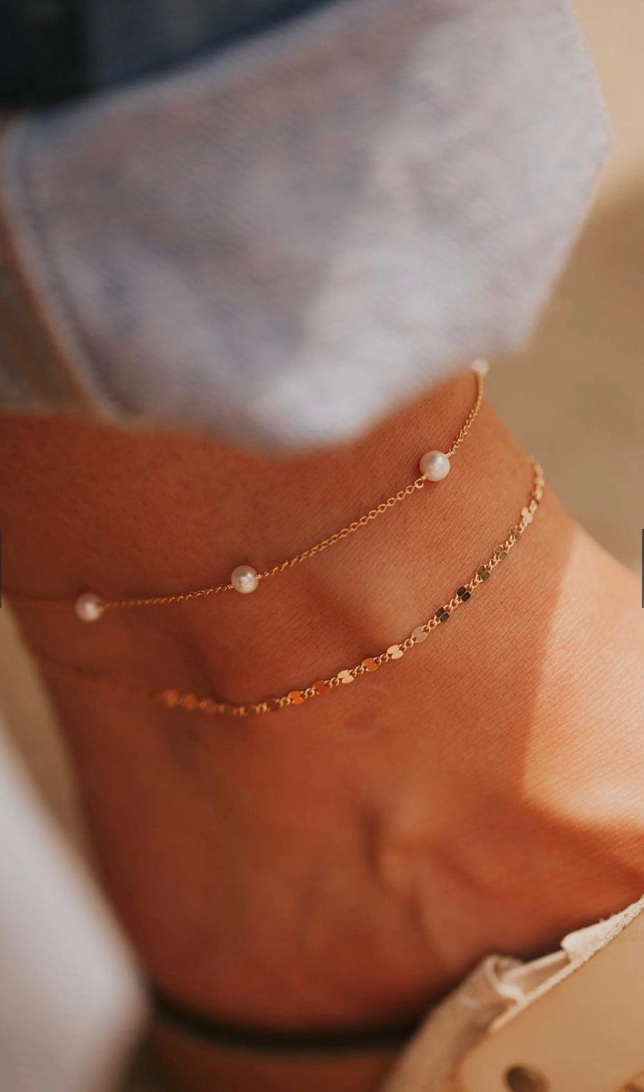 Ava Anklet or Bracelet