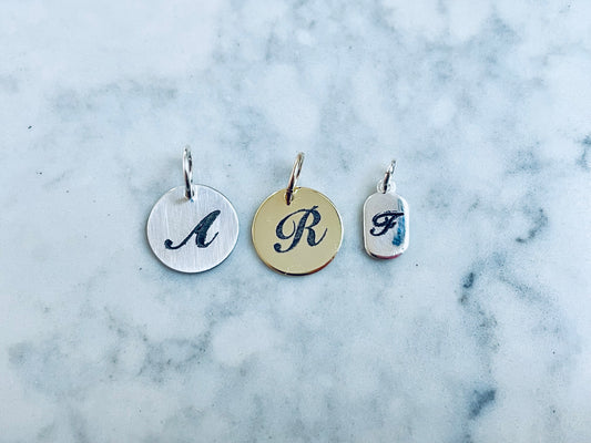 Charmed by TPGCo. Engraved Charm