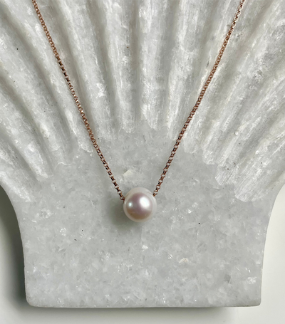 Floating Rose-Gold Round