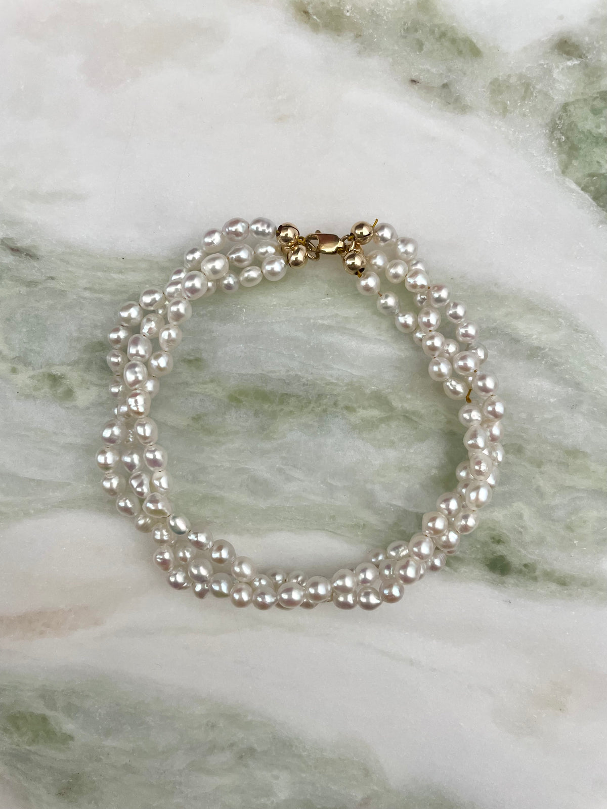Woven Baby Baroque Bracelet