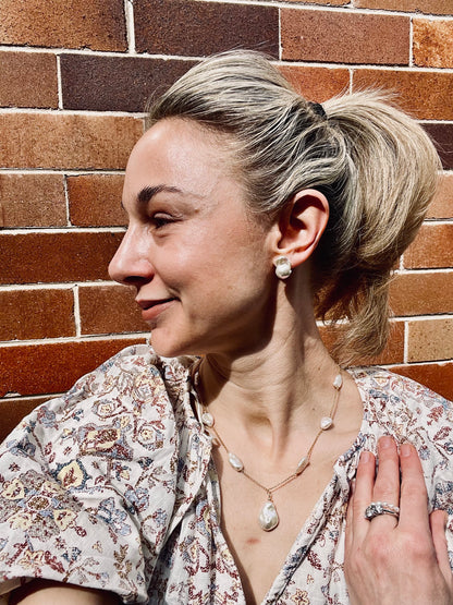 Carefree Keshi Necklace