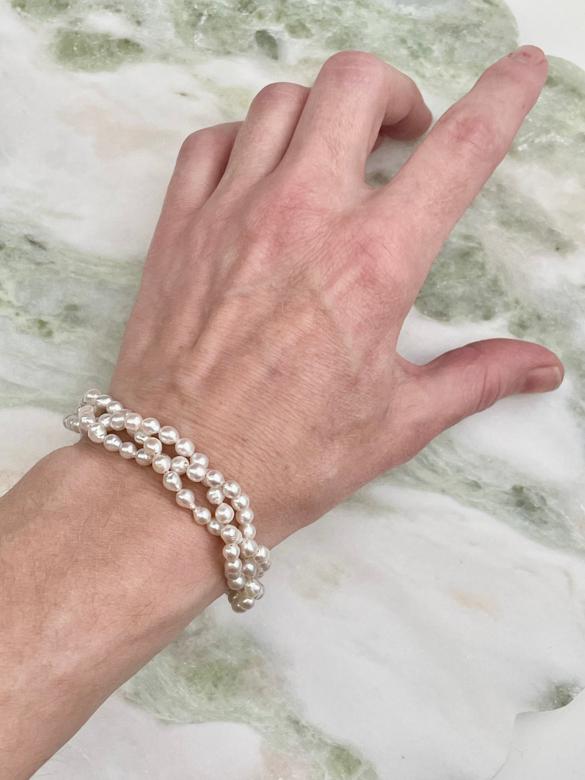 Woven Baby Baroque Bracelet
