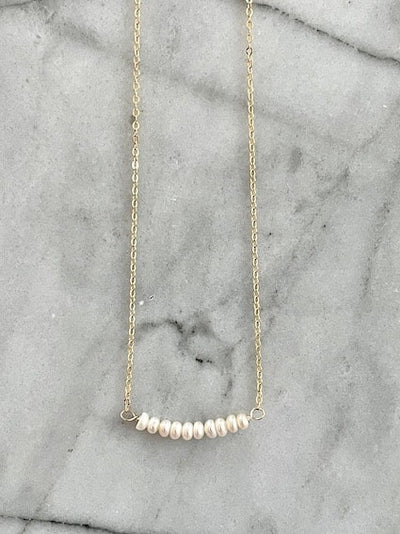 Floating Rondelle Necklace