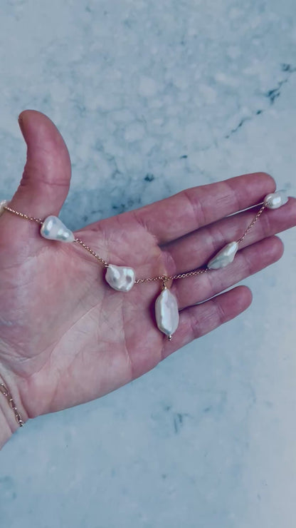 Carefree Keshi Necklace
